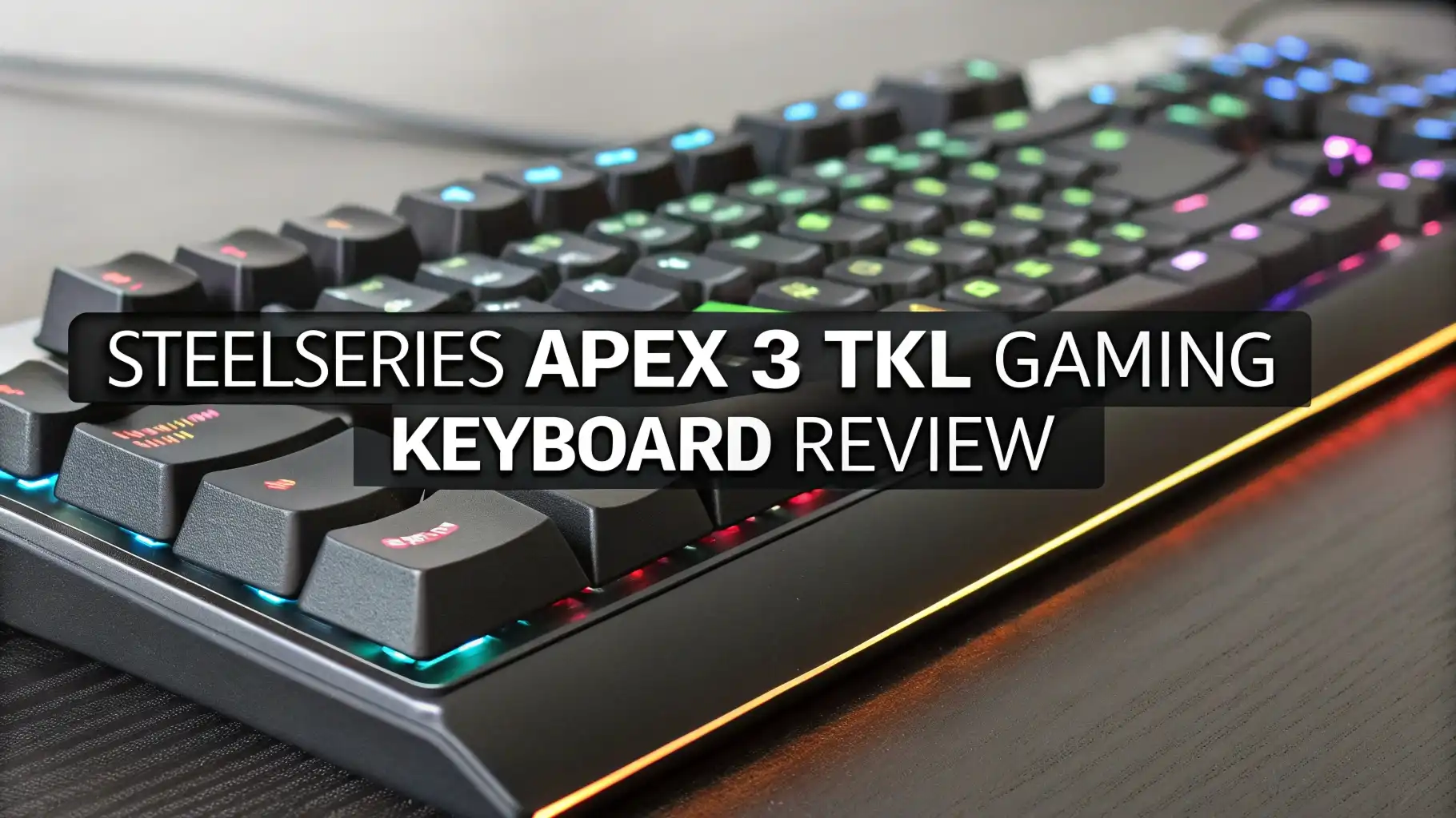 SteelSeries Apex 3 TKL Gaming Keyboard Review