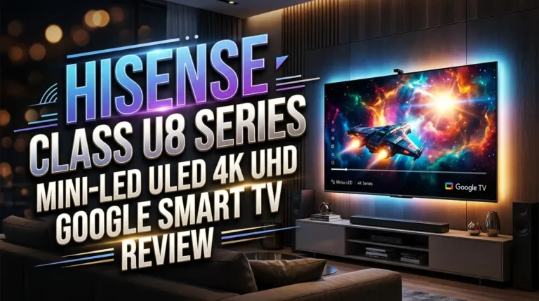 Hisense Class U8 Series Mini LED ULED 4K UHD Google Smart TV Review