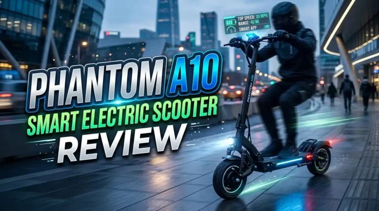 Phantom A10 Smart Electric Scooter Review: Worth Your Money?