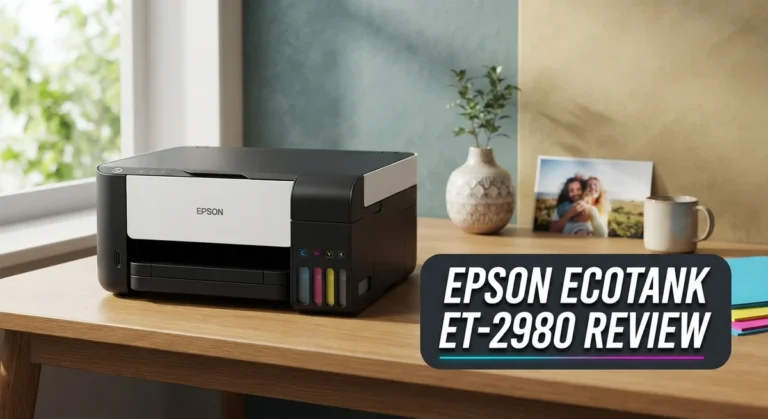 Epson EcoTank ET-2980 Review: All-in-One Wireless Printer?