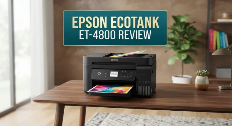Epson EcoTank ET-4800 Review: All-in-One Printer with Supertank?