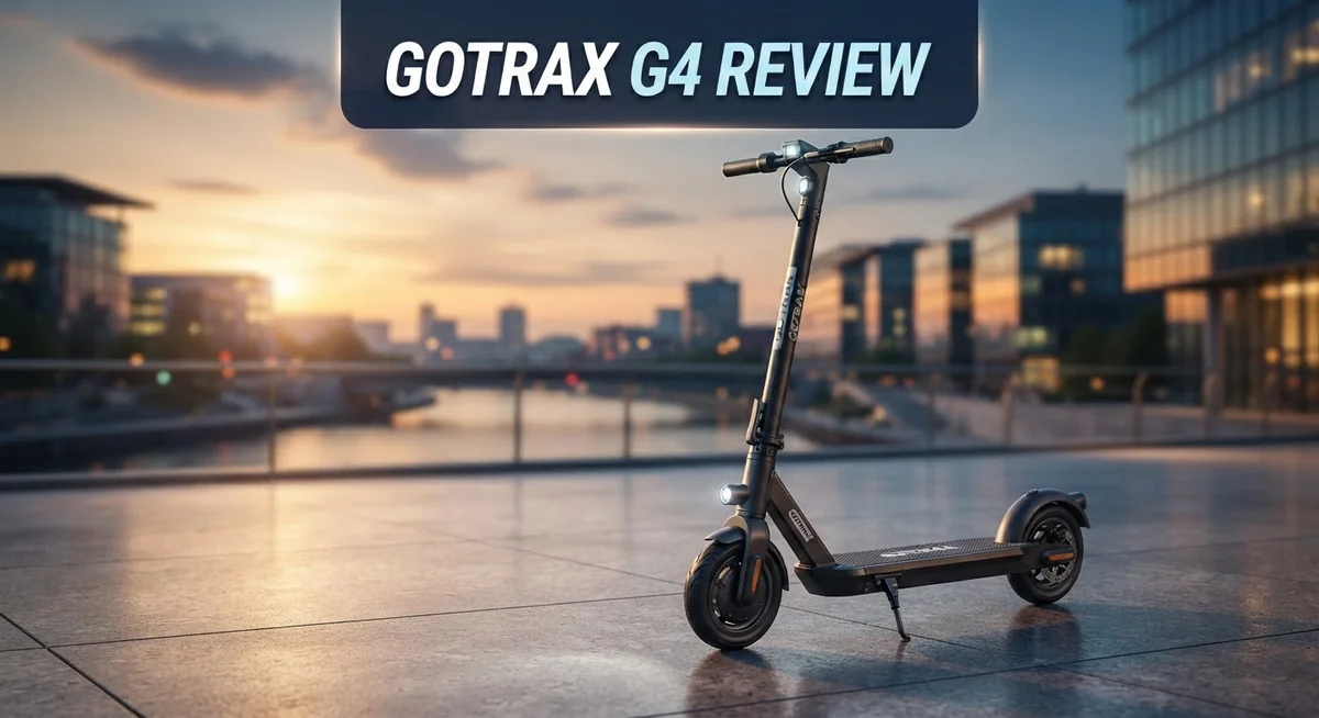 Gotrax G4 Electric Scooter Review: Is It Worth Your Money?