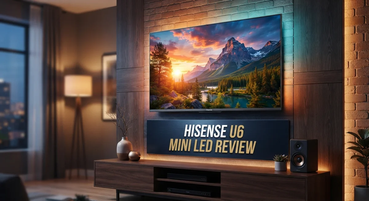 Hisense U6 Mini LED Review: 4K Picture Quality & Smart Features