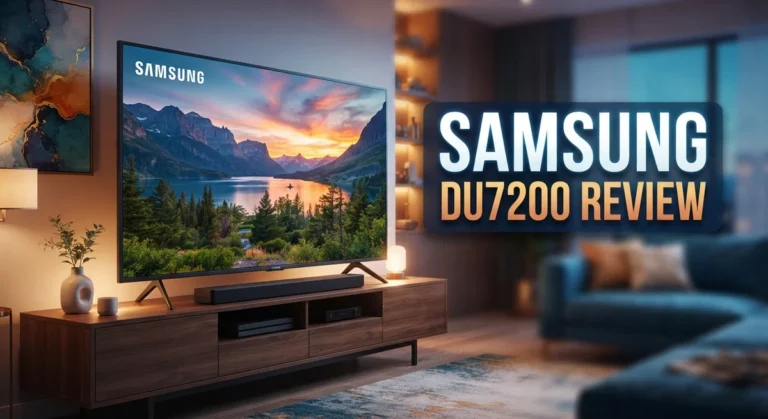 Samsung DU7200 4K TV Review: Features, Performance & Value