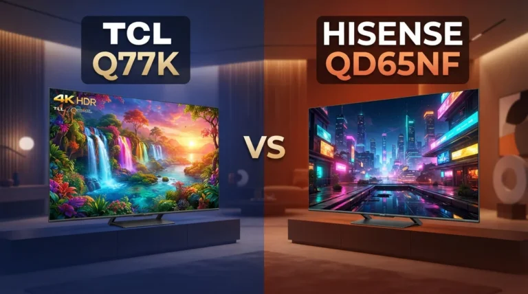 TCL Q77K vs Hisense QD65NF: Picture Quality & Features Compared