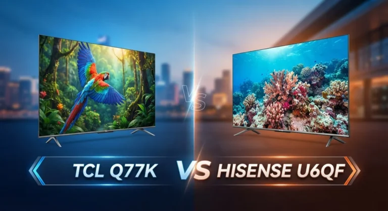 TCL Q77K vs Hisense U6QF: Performance, Brightness & HDR
