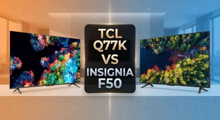 TCL Q77K vs Insignia F50: Performance, HDR & Picture Quality Compared