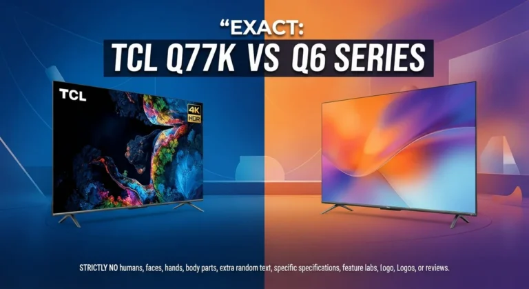 TCL Q77K vs Q6 Series: Performance, Picture Quality & Features Compared
