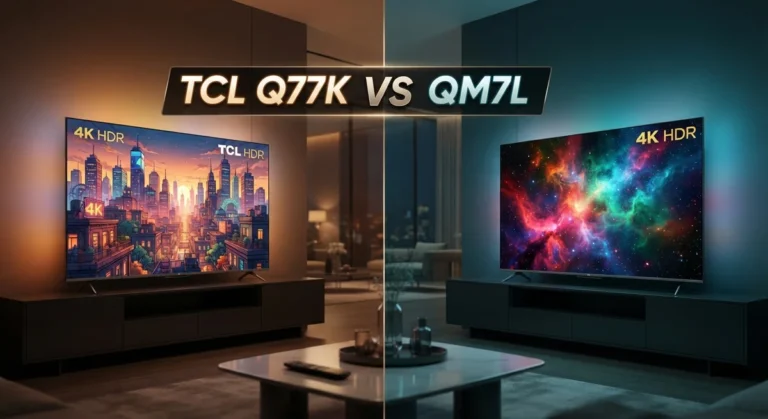 TCL Q77K vs QM7L: Performance vs Brightness & Picture Quality