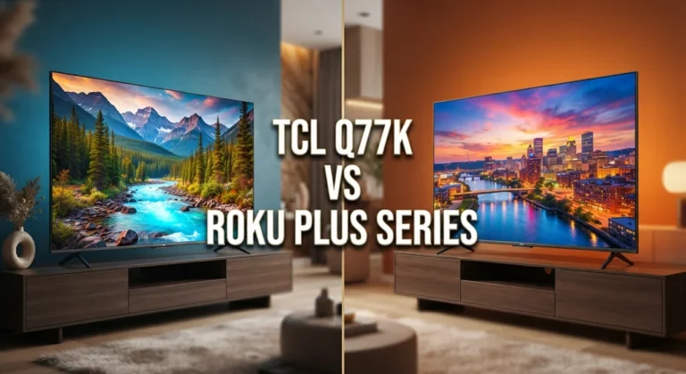 TCL Q77K vs Roku Plus Series: Performance & Picture Quality