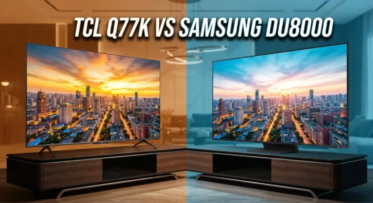 TCL Q77K vs Samsung DU8000: Picture Quality Compared