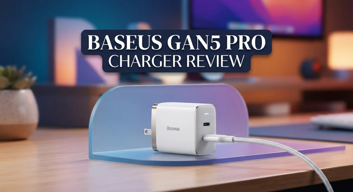 Baseus GaN5 Pro Charger Review: Fast Charging & Multi-Device?