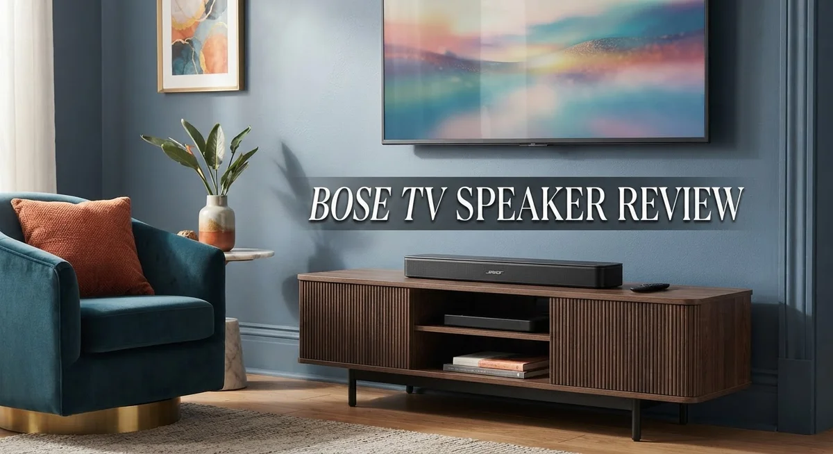 Bose TV Speaker Review: Sound Quality, Features, and Performance
