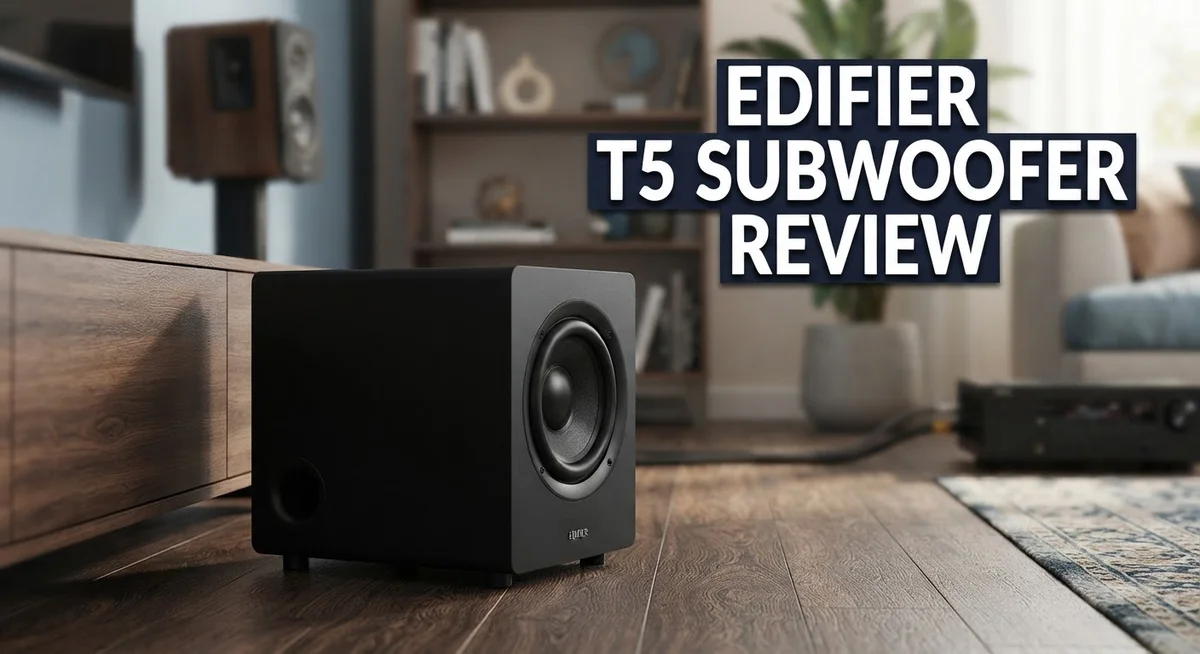 Edifier T5 Subwoofer Review: Sound Quality Worth Trying?