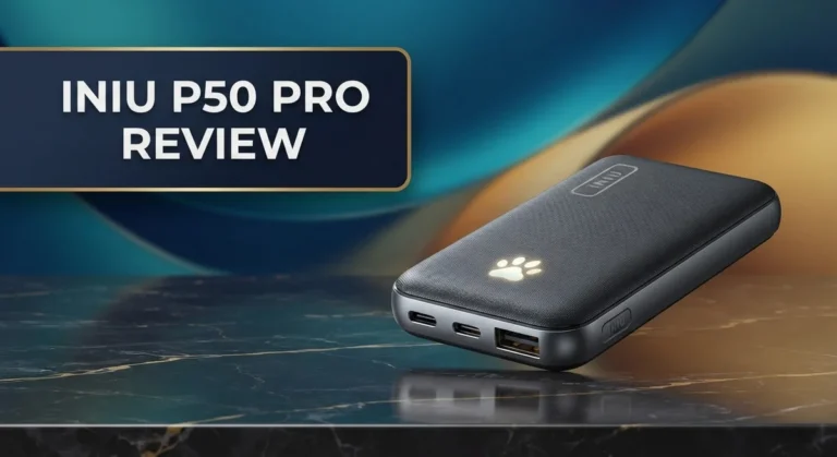 INIU P50 Pro Power Bank Review: Compact Fast Charging for Multiple Devices