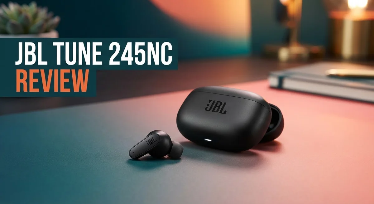 JBL Tune 245NC Review: True Wireless Earbuds with Active Noise Cancelling