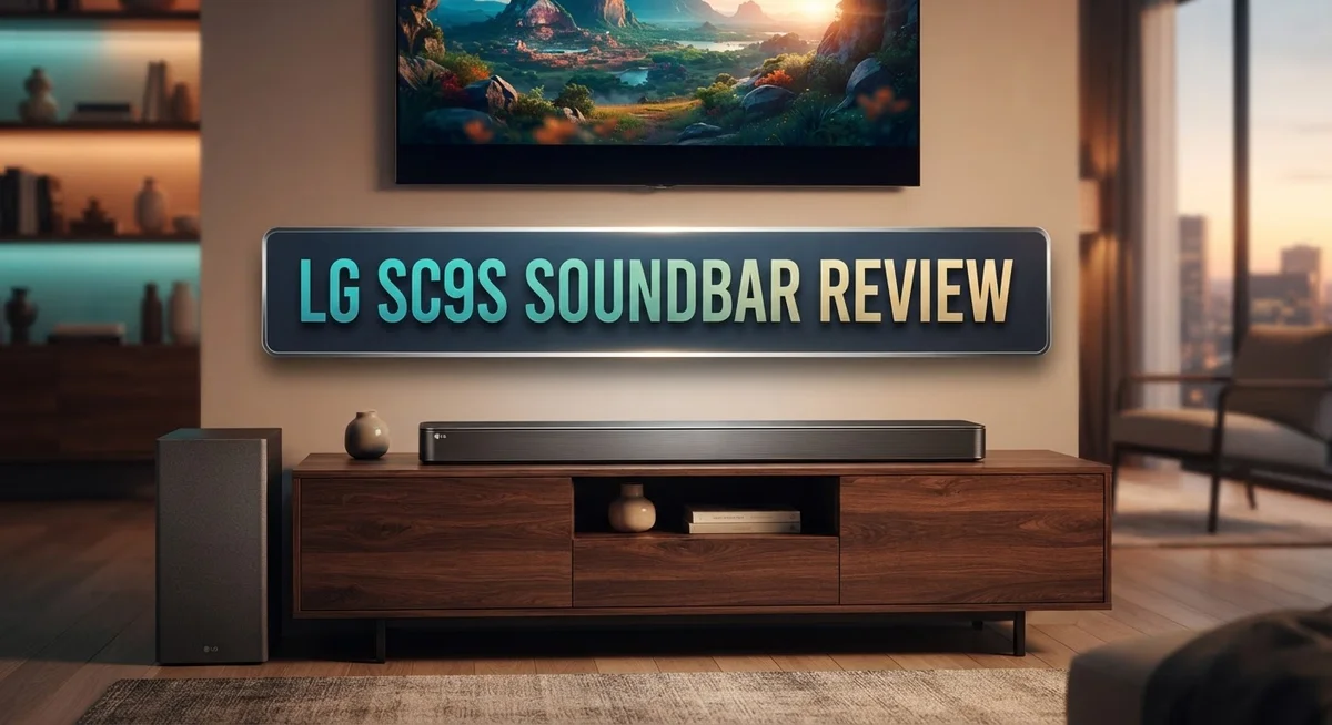 LG SC9S Soundbar Review: Dolby Atmos 3.1.3 Subwoofer Worth It?