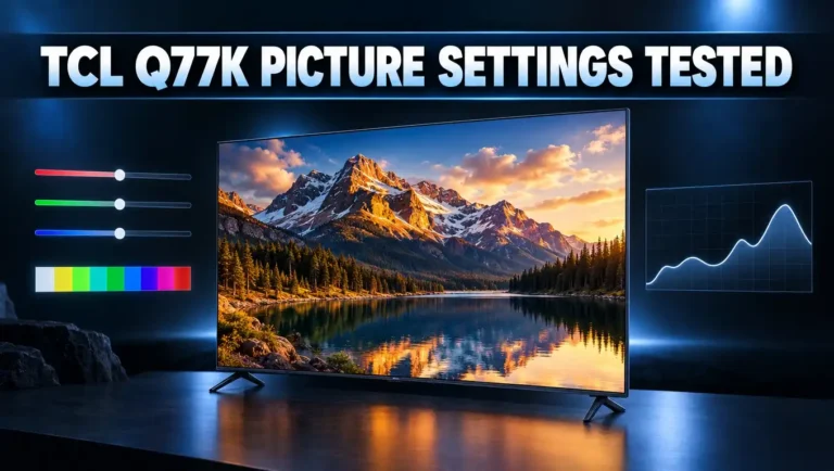 TCL Q77K Picture Settings Tested: Settings for Movies, HDR & Gaming