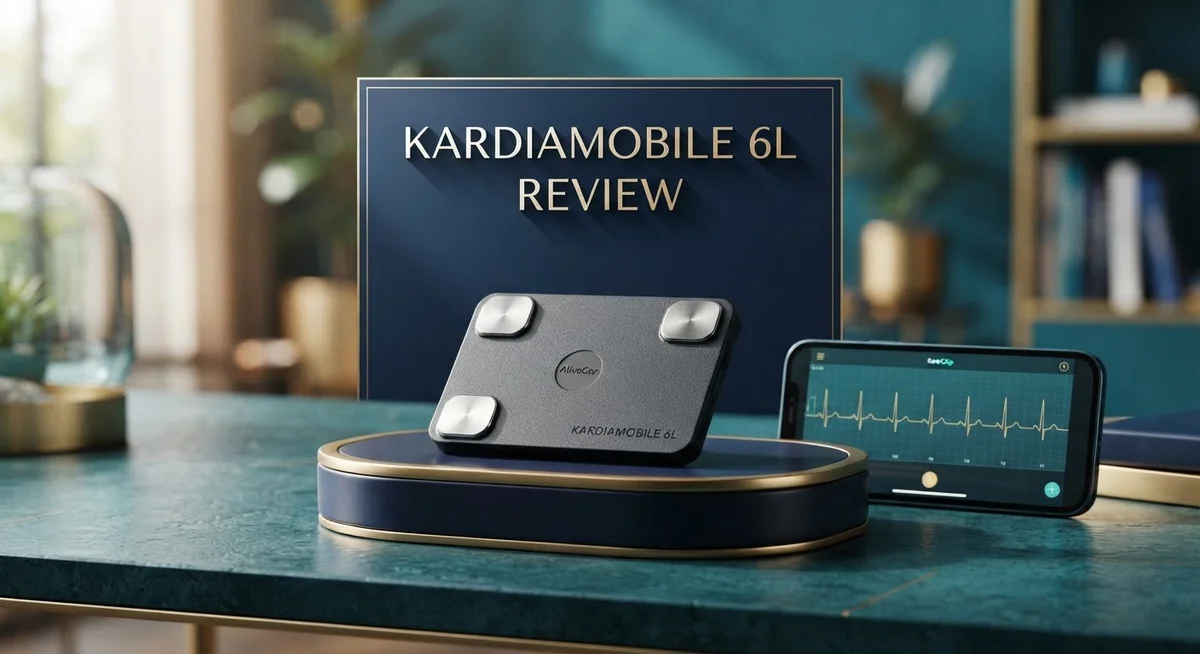 KardiaMobile 6L Review: FDA-Cleared Portable ECG Device for Heart Health Monitoring